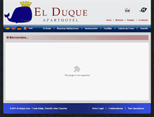 Tablet Screenshot of el-duque.com